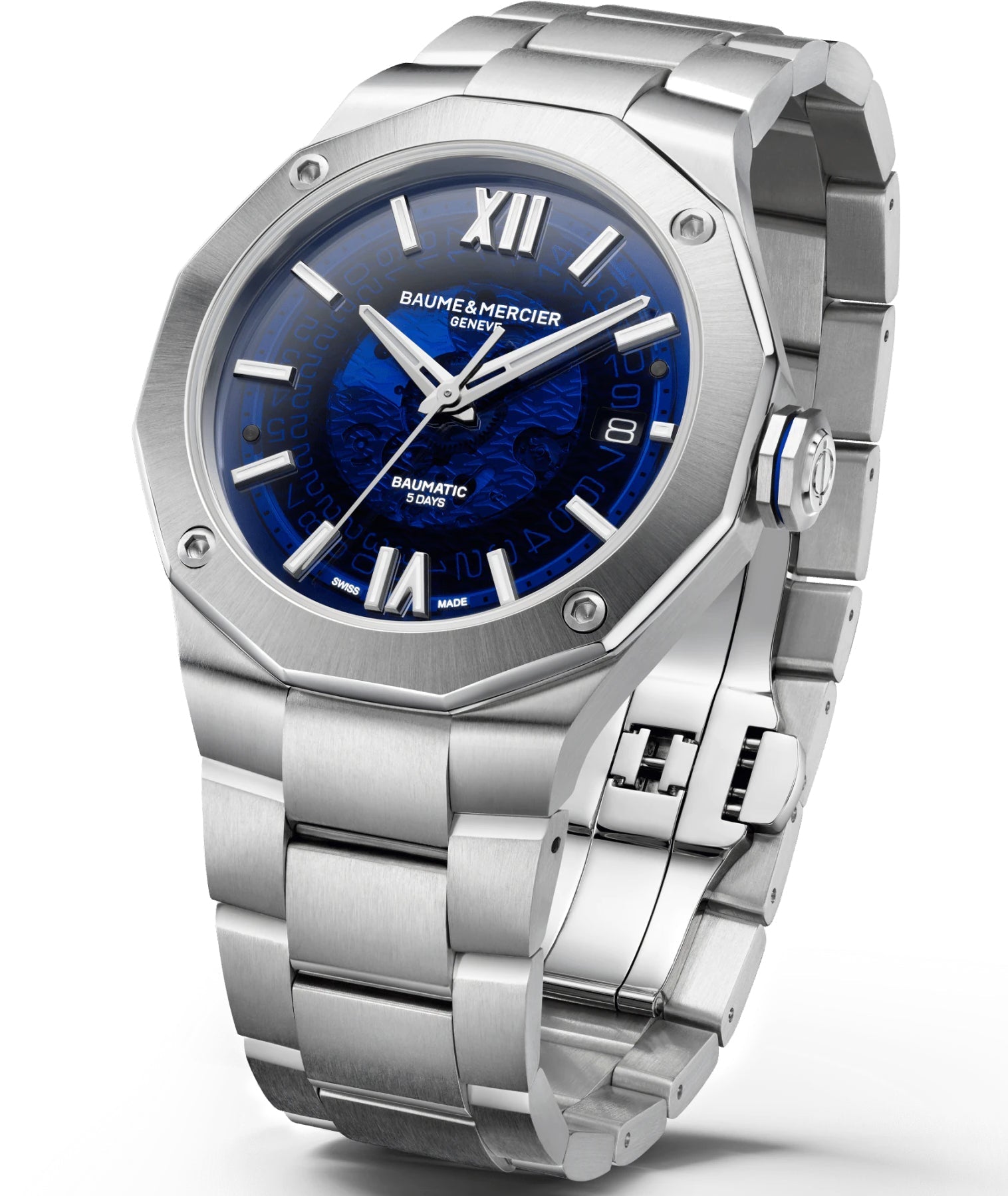 Baume et Mercier Riviera Baumatic Mens Watch BMR-342 Image 5