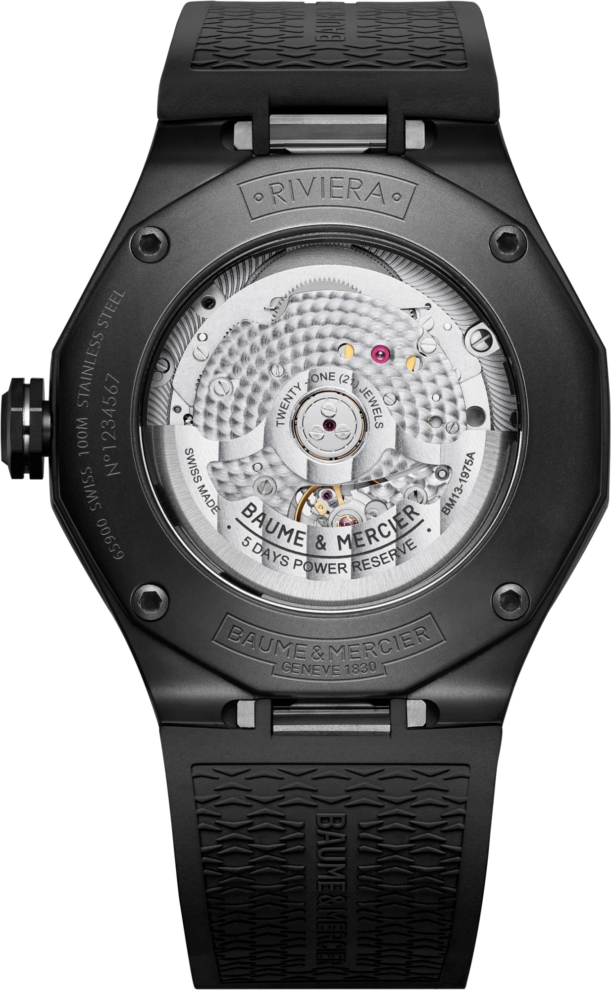 Baume et Mercier Riviera Baumatic Mens Watch BMR-344 Image 2
