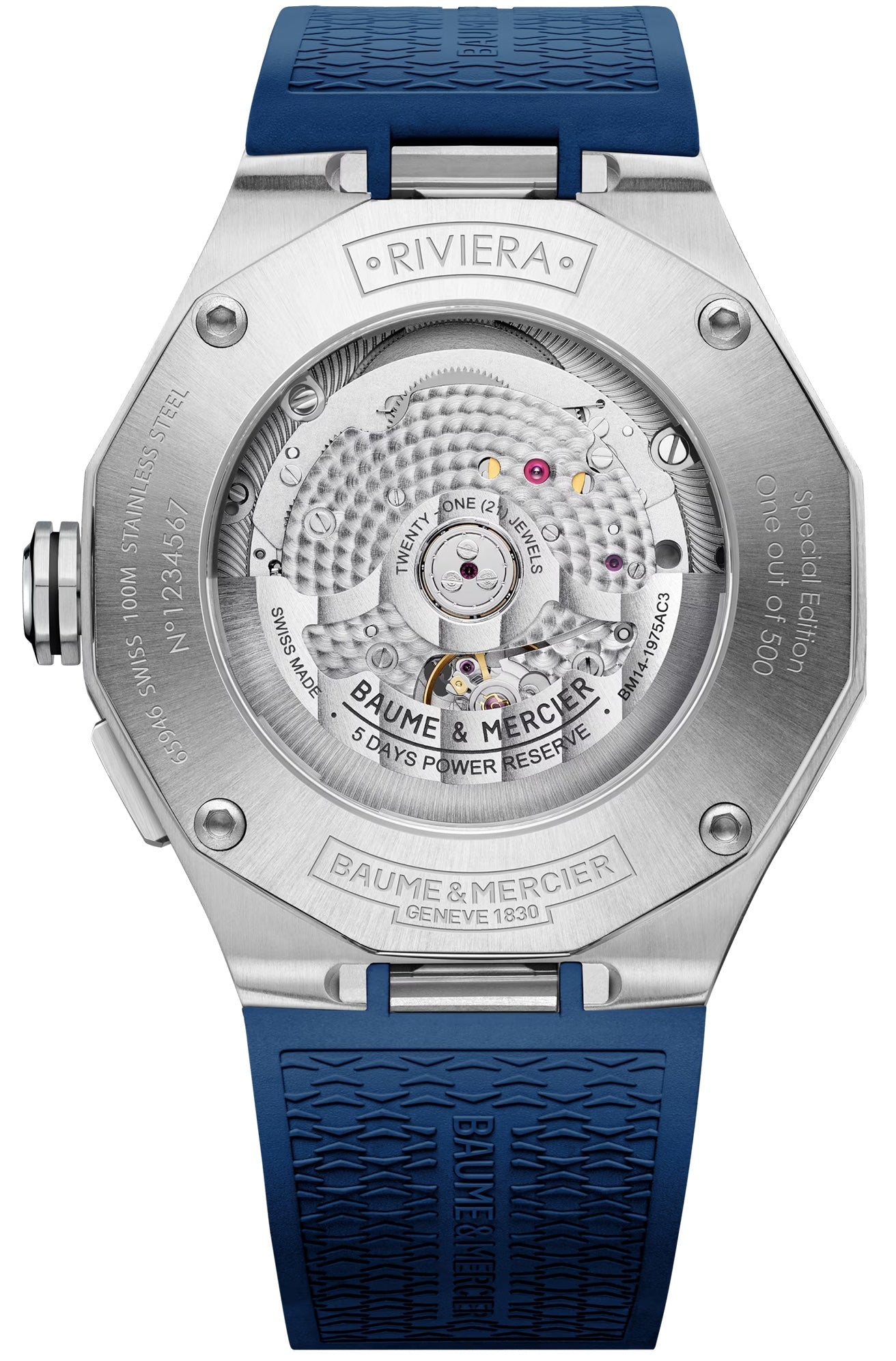 Baume et Mercier Riviera Baumatic Tideograph Limited Edition Watch 10761 Image 2