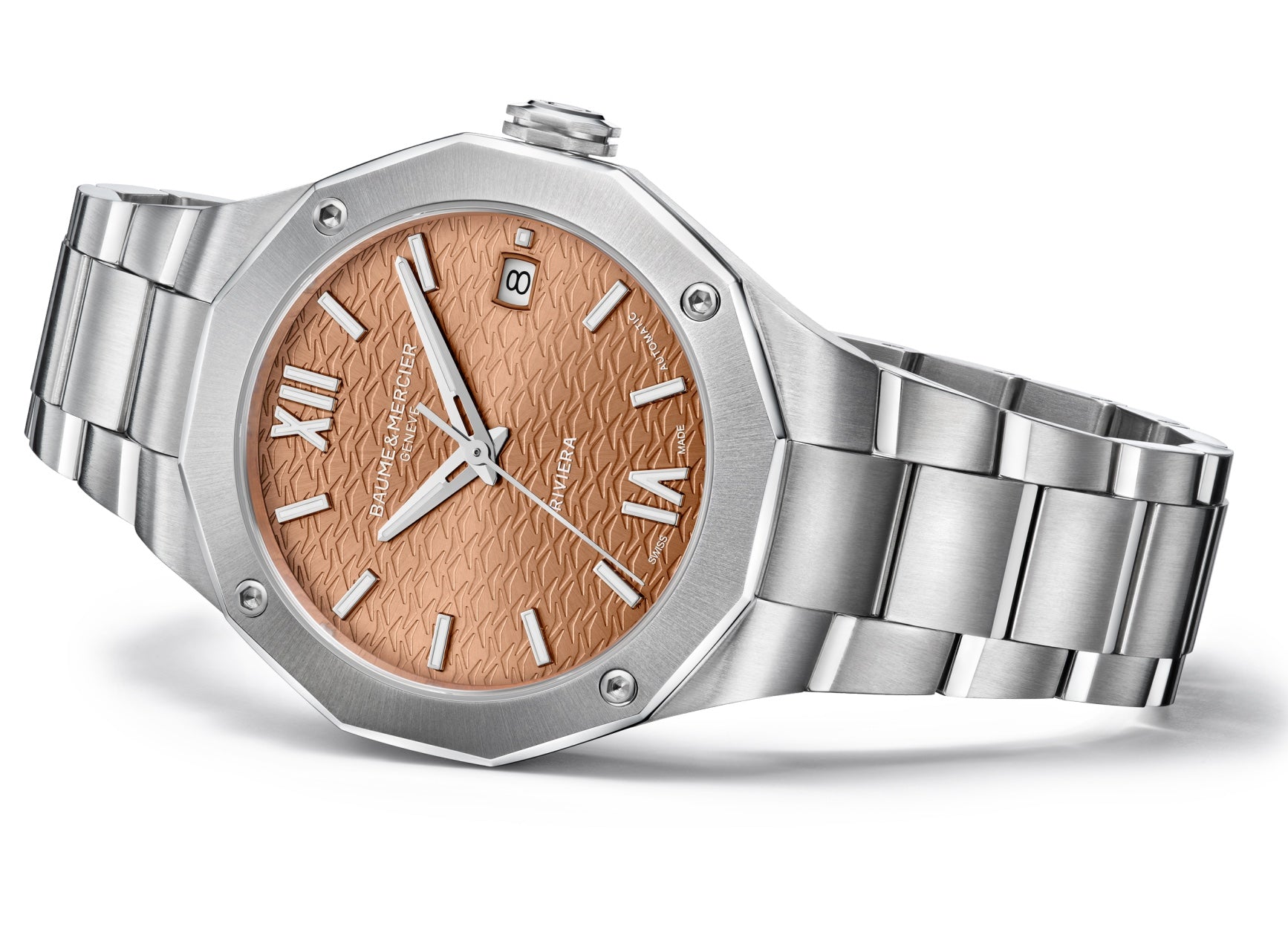 Baume et Mercier Riviera Terracotta Watch 10764 Image 3