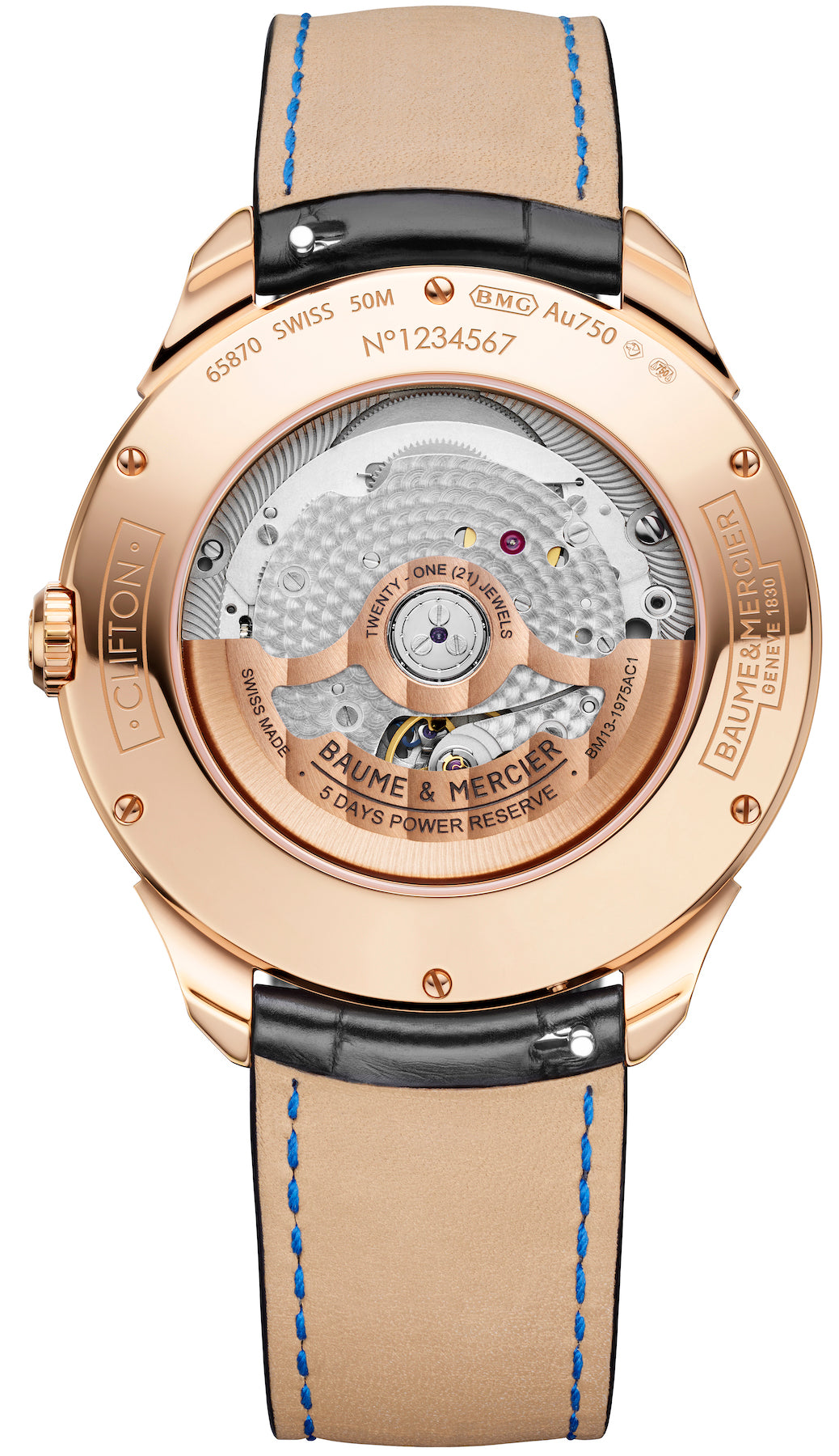 Baume et Mercier Watch Clifton Baumatic Perpetual Calendar M0A10470 Image 2