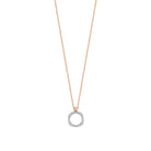 Bigli Elements 18ct Rose Gold and White Gold Diamond Pendant BIG-006 Image 1