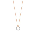 Bigli Elements 18ct Rose Gold and White Gold Diamond Pendant BIG-006 Image 1