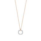 Bigli Elements 18ct Rose Gold and White Gold Diamond Pendant BIG-007 Image 1