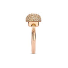 Bigli Mini Sweety 18ct Rose Gold Brown Diamond Ring BIG-150 Image 3