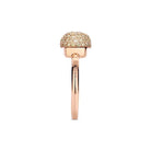 Bigli Mini Sweety 18ct Rose Gold Brown Diamond Ring BIG-152 Image 3