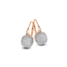 Bigli Mini Sweety 18ct Rose Gold Diamond Earrings BIG-127 Image 1