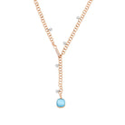 Bigli Mini Sweety 18ct Rose Gold Diamond Necklace BIG-108 Image 1