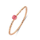 Bigli Mini Sweety Ruby and Rock Crystal 18ct Rose Gold and Diamond Bracelet BIG-089 Image 2