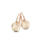 Bigli Mini Sweety Rutile Quartz 18ct Rose Gold Diamond Earrings BIG-126 Image 1