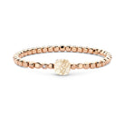 Bigli Mini Sweety Rutile Quartz and Mother Of Pearl 18ct Rose Gold and Diamond Bracelet BIG-107 Image 1