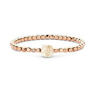 Bigli Mini Sweety Rutile Quartz and Mother Of Pearl 18ct Rose Gold and Diamond Bracelet BIG-107 Image 1