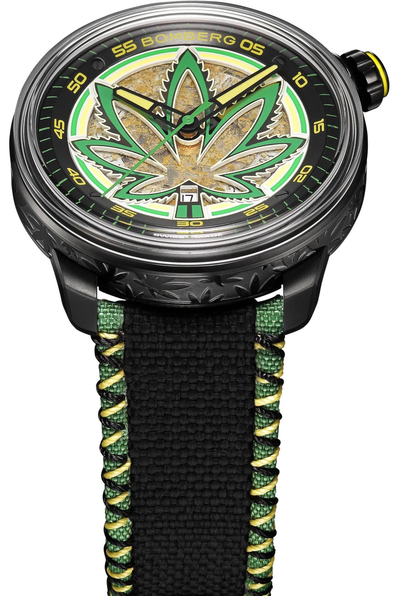 Bomberg BB-01 Auto Cure The Bulldog Black Limited Edition Watch CT43APBA.30-2.11 Image 2