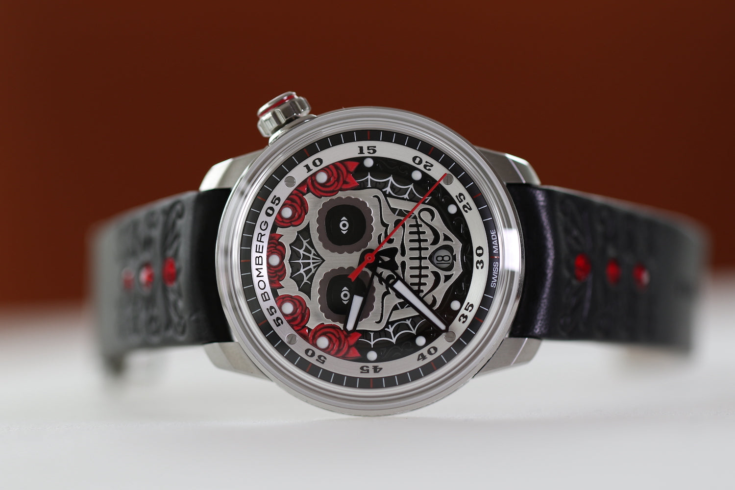 Bomberg BB-01 Auto Dia De Los Muertos Limited Edition Watch CT43ASS.26-1.11 Image 2