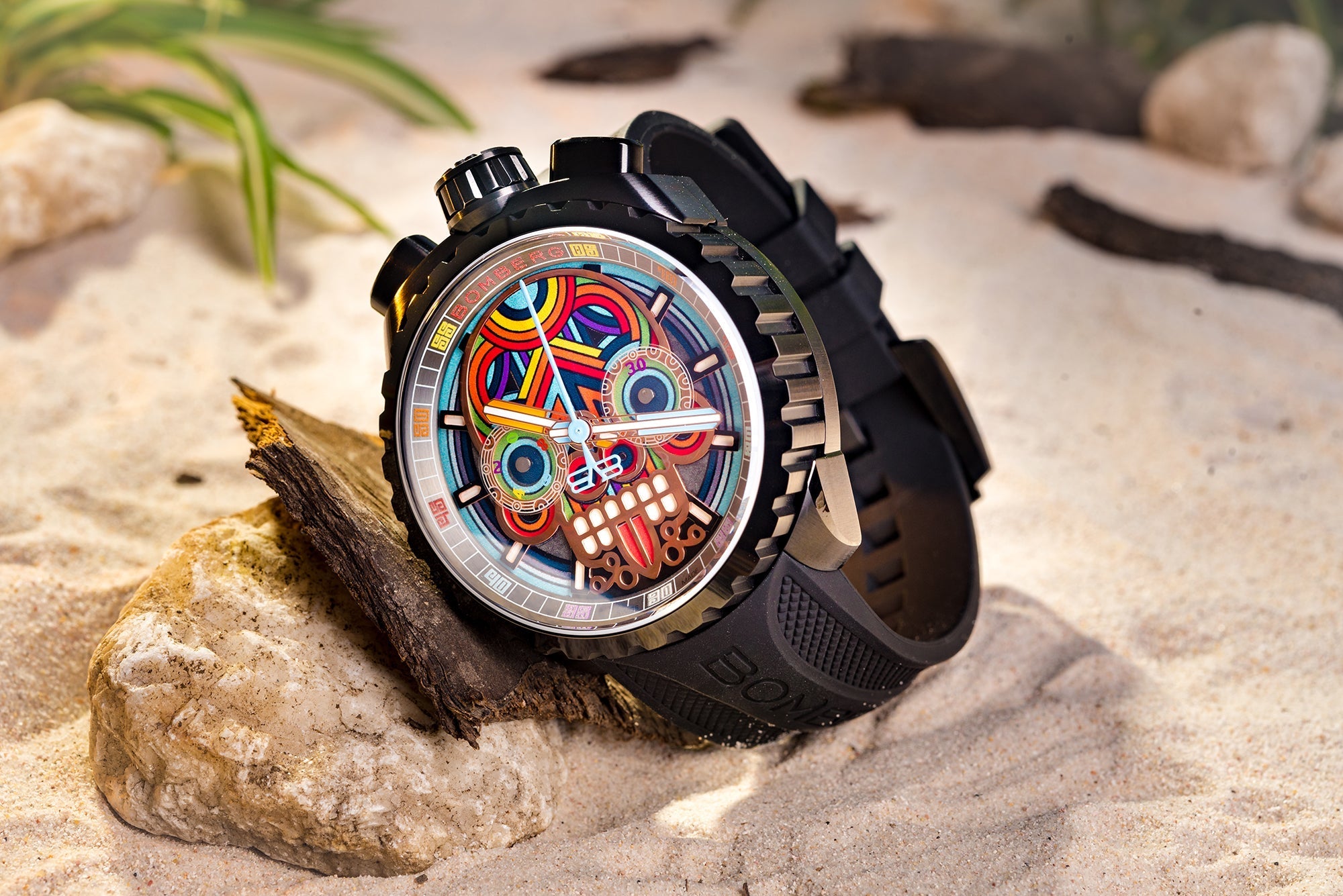 Bomberg Bolt-68 Heritage Golden Maya Watch BS45CHPBA.MAYA-4.11 Image 5