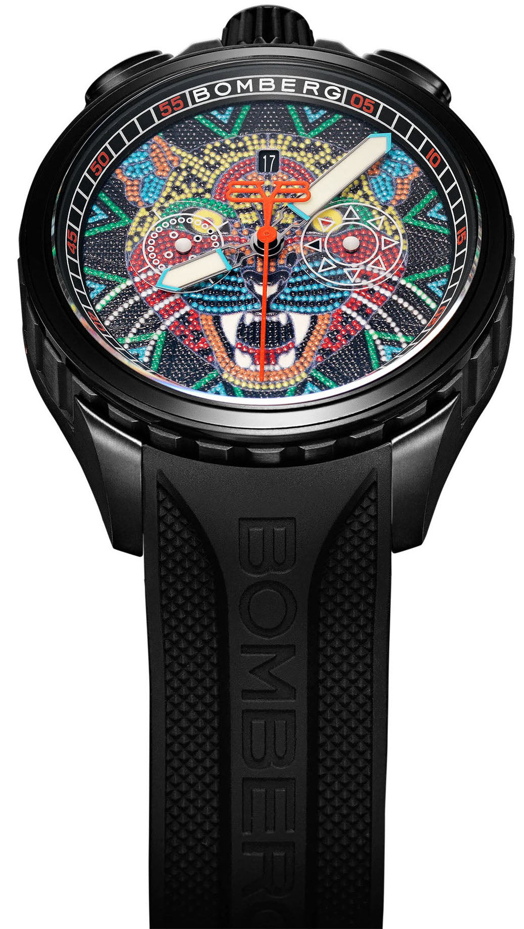 Bomberg Bolt-68 Heritage Jaguar Huichol Limited Edition Watch BS45CHPBA.065-1.12 Image 2