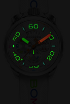 Bomberg Bolt-68 Racing Chroma Carbone White Limited Edition Watch BS45CHSS.049-7.12 Image 3