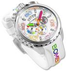 Bomberg Bolt-68 Racing Chroma Carbone White Limited Edition Watch BS45CHSS.049-7.12 Image 5