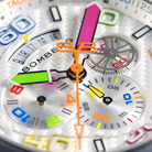Bomberg Bolt-68 Racing Chroma Carbone White Limited Edition Watch BS45CHSS.049-7.12 Image 7