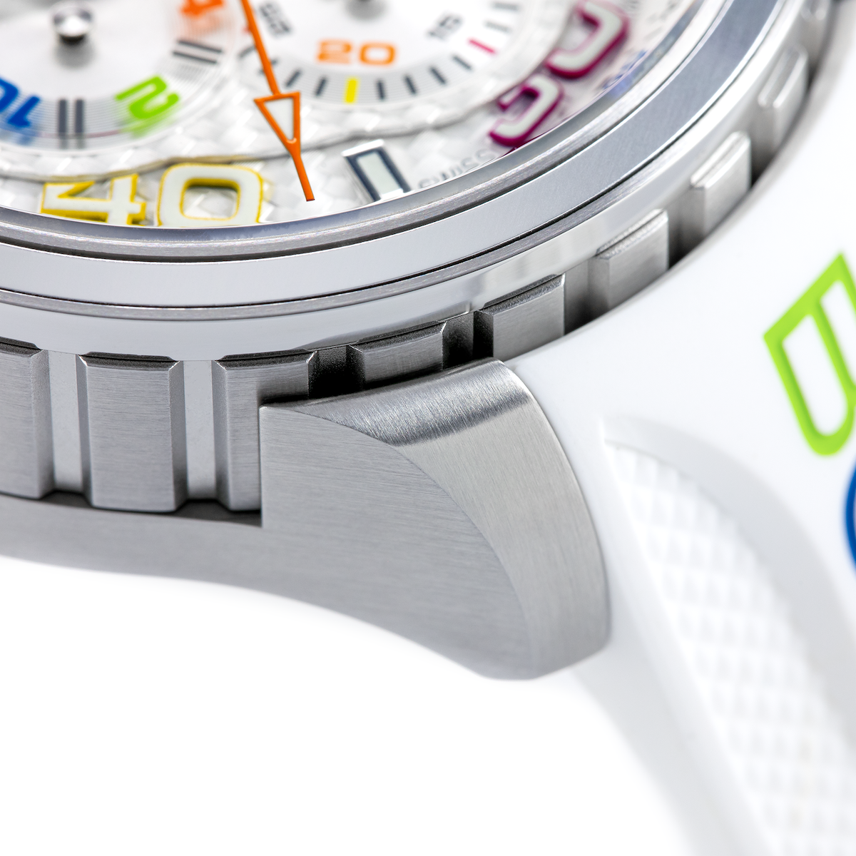 Bomberg Bolt-68 Racing Chroma Carbone White Limited Edition Watch BS45CHSS.049-7.12 Image 9