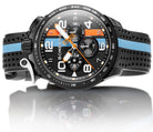 Bomberg Bolt-68 Racing Light Blue Stripe Watch BS45CHPBA.059-6.10 Image 3