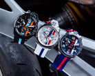 Bomberg Bolt-68 Racing Light Blue Stripe Watch BS45CHPBA.059-6.10 Image 5