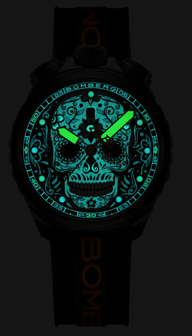 Bomberg Sugar Skull Orange Watch BS45CHPBA.060-9.12 Image 2