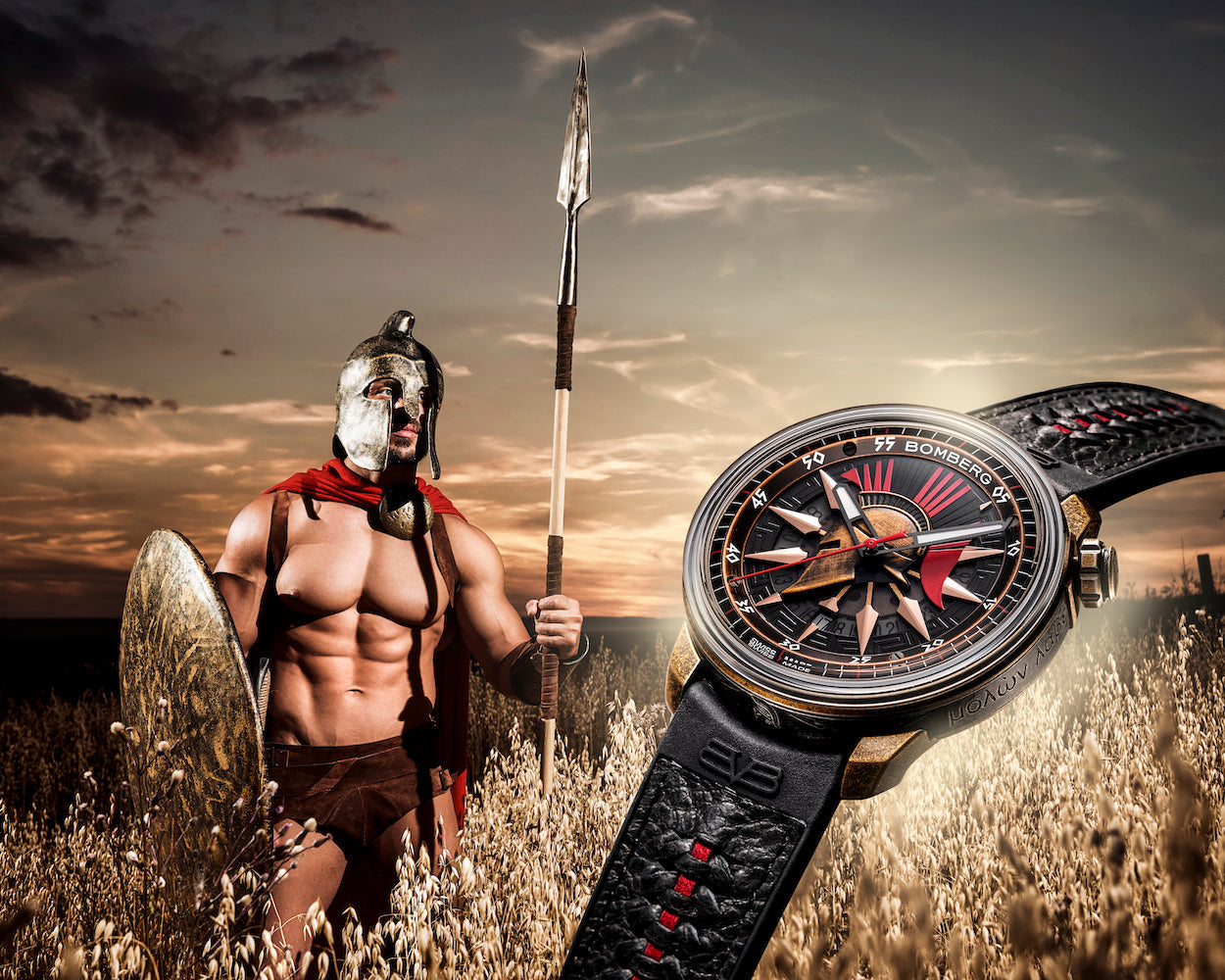 Bomberg Watch BB-01 Auto Spartan Red Black Limited Edition CT43APBR.31-2.11 Image 6