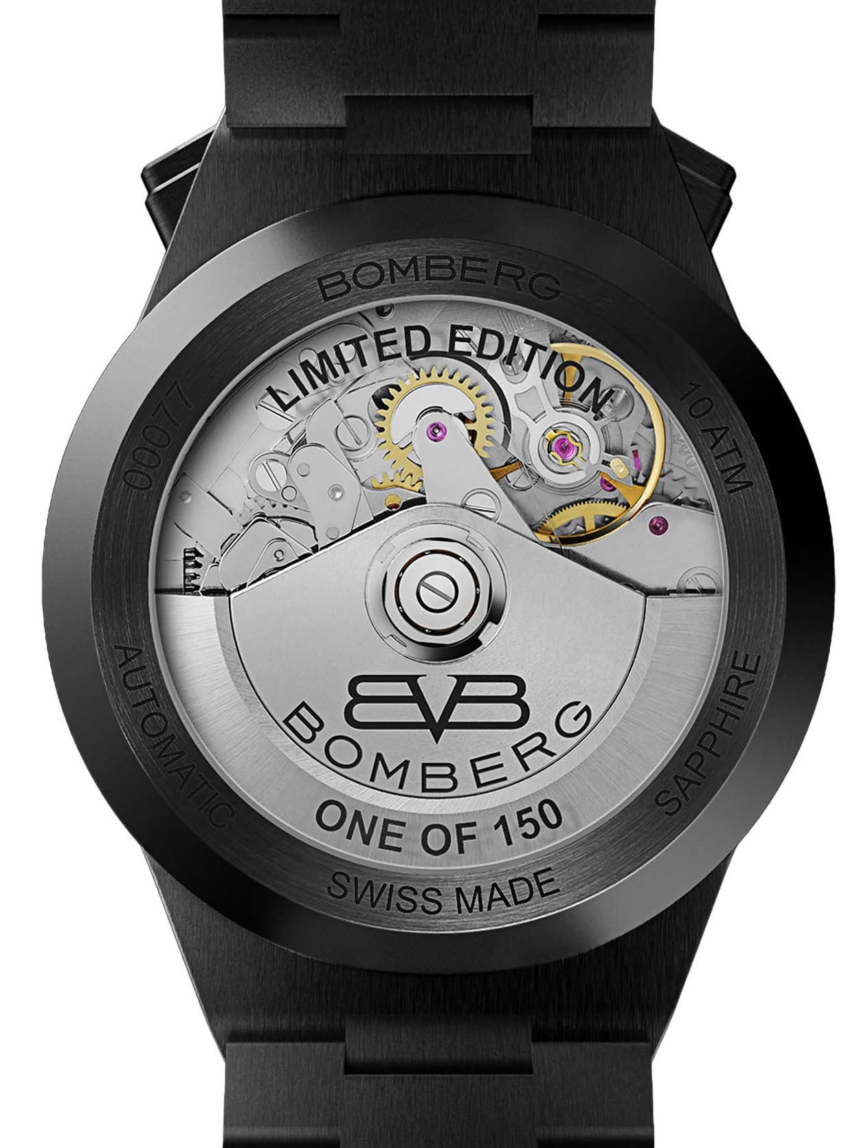 Bomberg Watch Bolt-68 Neo Auto Chrono And Shaving Kit BF44CHAPBA.04-2.12 / SHAV.KIT-SS.01 Image 2