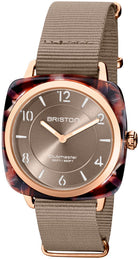 Briston Clubmaster Chic HM Grey Taupe Watch 21536.PRA.UBR.30.NT Image 1