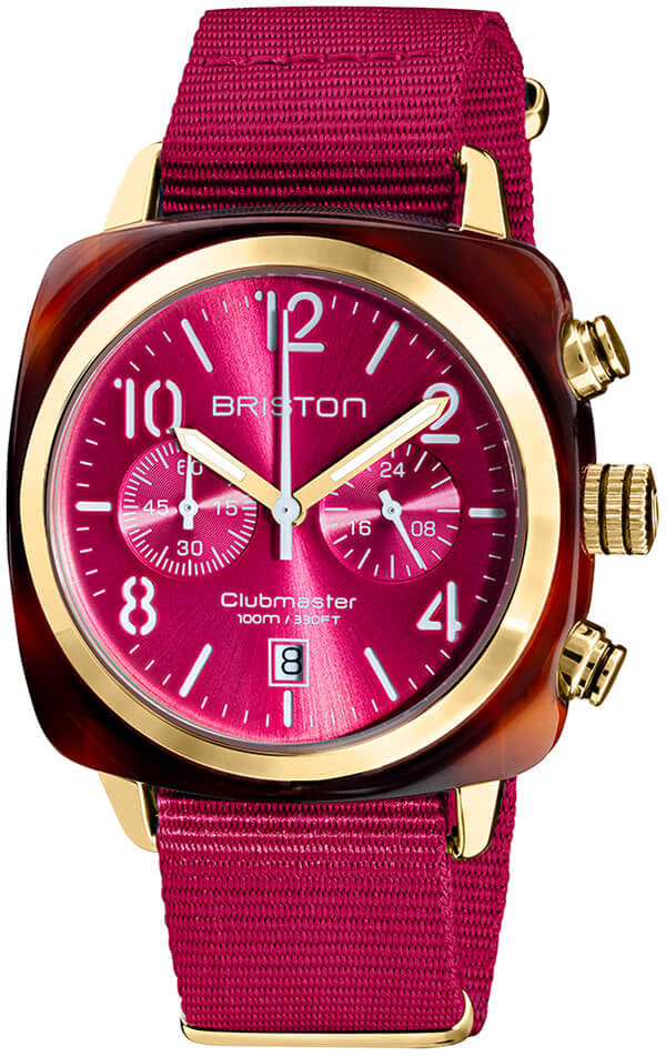 Briston Clubmaster Classic Acetate Gold Watch 19140.PYA.T.28.NBER Image 1