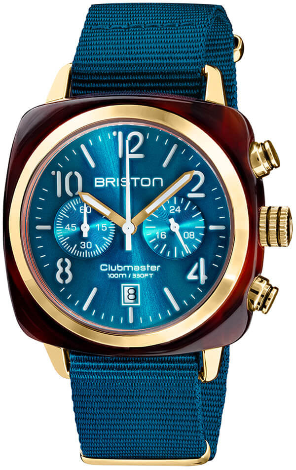 Briston Clubmaster Classic Acetate Gold Watch 19140.PYA.T.31.NBD Image 1