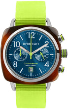 Briston Clubmaster Classic Chrono Summer Vibes Peacock Blue Watch 25140.SA.T.31.NYG Image 1