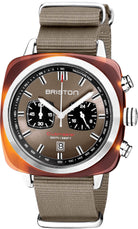 Briston Clubmaster Classic Sport Grey Taupe Watch 20142.SA.TS.30.NT Image 1