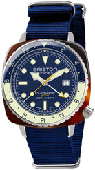 Briston Clubmaster Diver Pro GMT Navy Blue Watch 24844.SA.T.15.NNB Image 1
