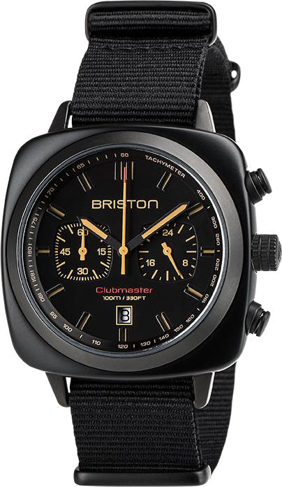 Briston Clubmaster Sport Black Matt Watch 18142.PBAM.BS.4.NB Image 1