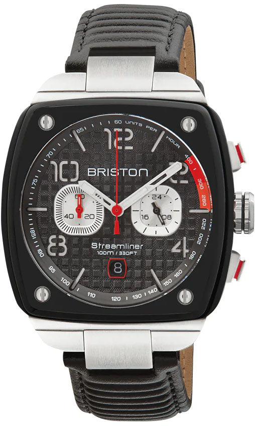 Briston Streamliner Urban Chrono Black Watch 24142.SA.B.1.LB Image 1