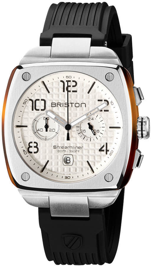 Briston Streamliner Urban Chrono White Watch 22142.S.T.2.RB Image 1