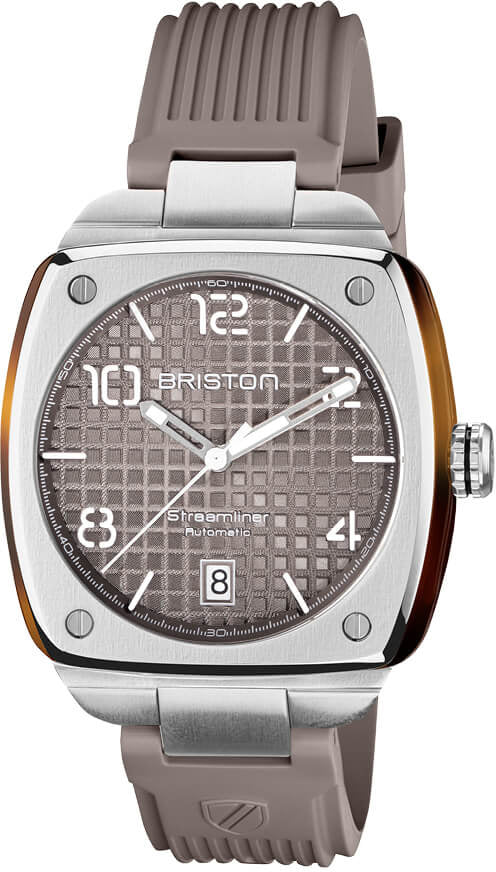 Briston Streamliner Urban HMS Auto Grey Taupe Watch 23640.S.T.30.RT Image 1