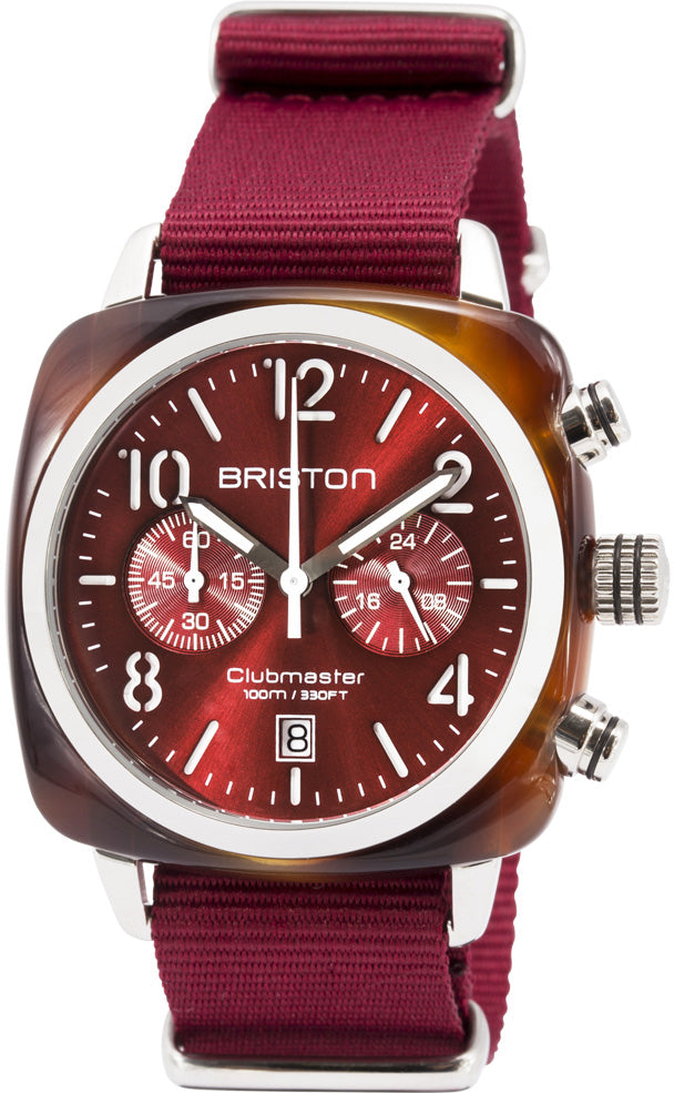 Briston Watch Clubmaster Chrono Date 15140.SA.T.8.NBDX Image 1