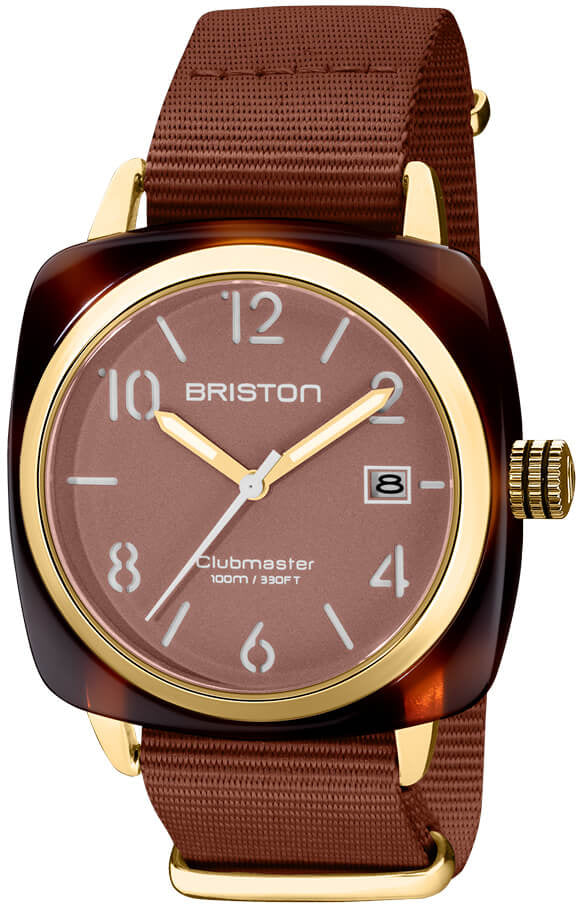 Briston Watch Clubmaster Classic 3 Hands Chocolate 20240.PYA.T.37.NTCH Image 1
