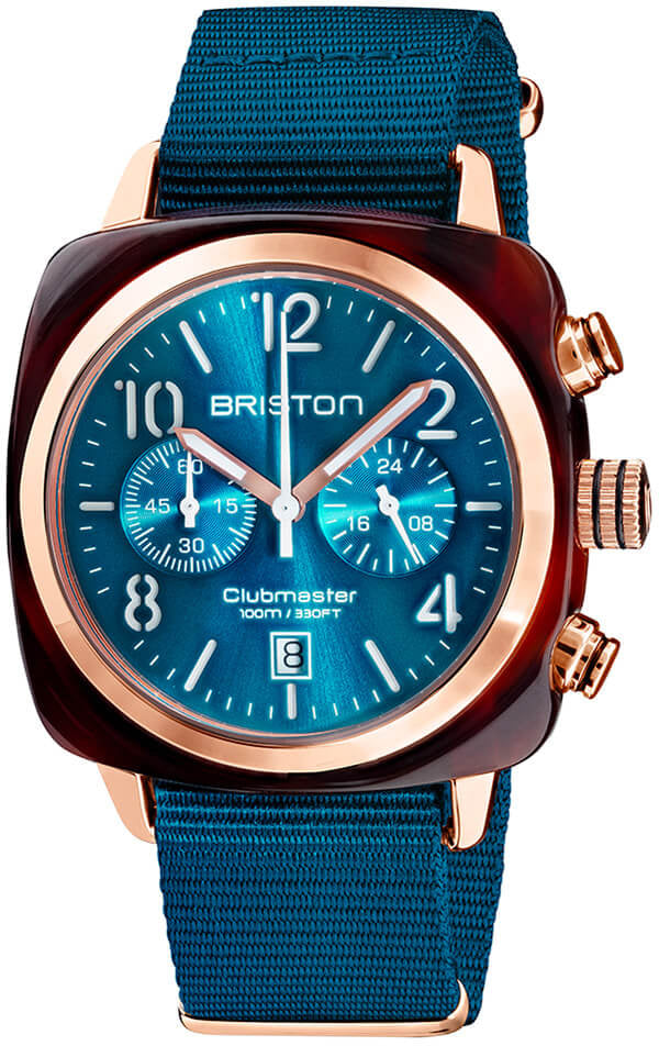 Briston Watch Clubmaster Classic Acetate Gold 19140.PRA.T.31.NBD Image 1