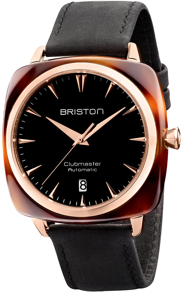 Briston Watch Clubmaster Classic Acetate Gold 19640.PRA.TI.1.LVCH Image 1