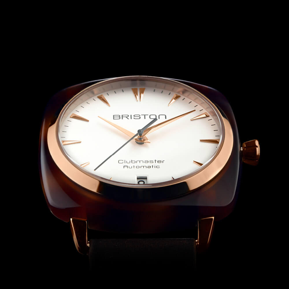 Briston Watch Clubmaster Classic Acetate Gold 19640.PRA.TI.2.LVC Image 2