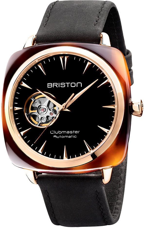 Briston Watch Clubmaster Classic Acetate Gold 19740.PRA.TI.1.LVCH Image 1