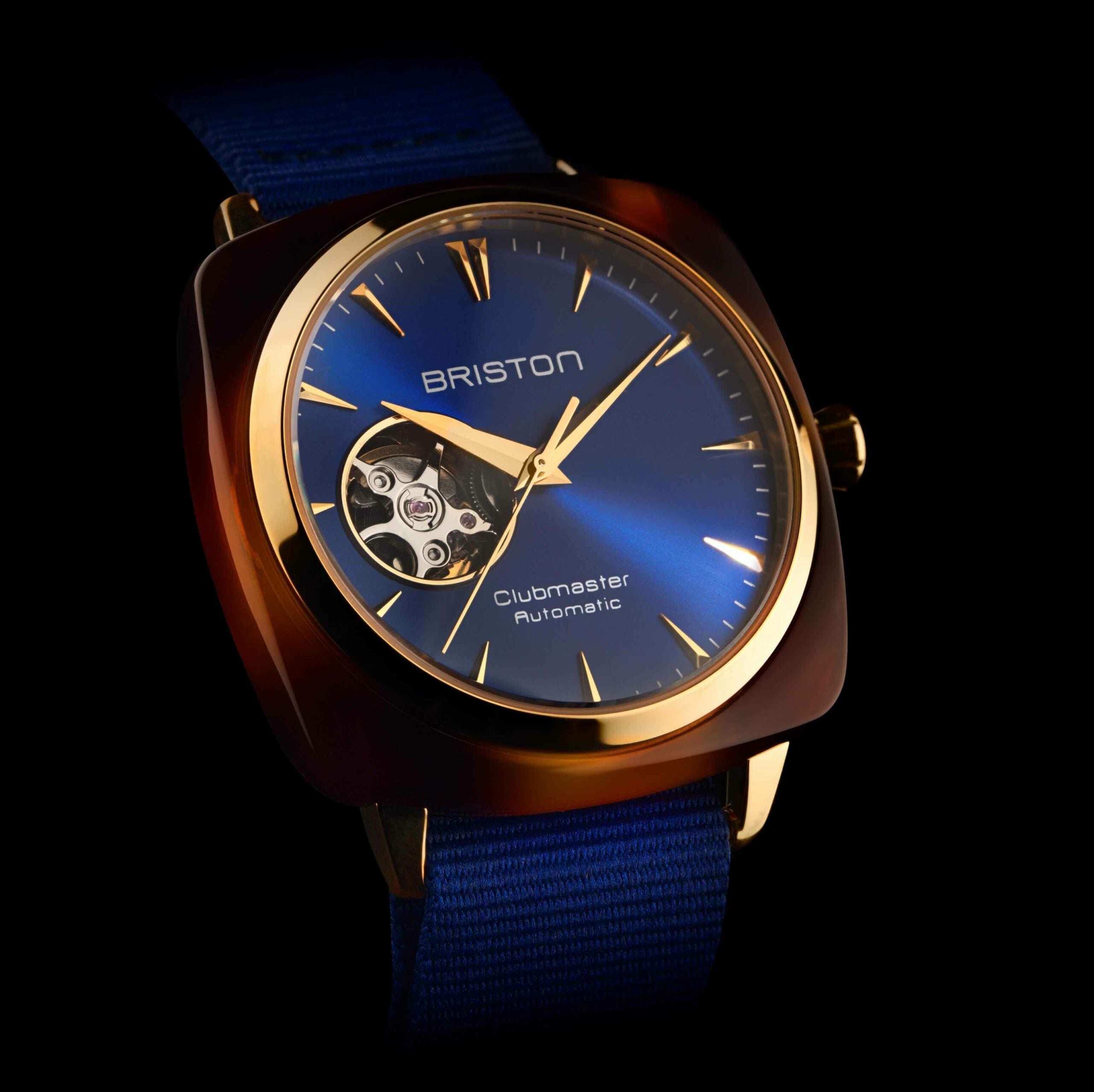 Briston Watch Clubmaster Classic Acetate Gold 19740.PYA.TI.9.NNB Image 2