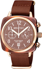 Briston Watch Clubmaster Classic Chronograph Terracotta Chocolate 20140.PRA.T.37.NTCH Image 1
