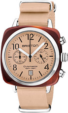 Briston Watch Clubmaster Classic Chronograph Terracotta Nude 20140.SA.T.36.NTN Image 1