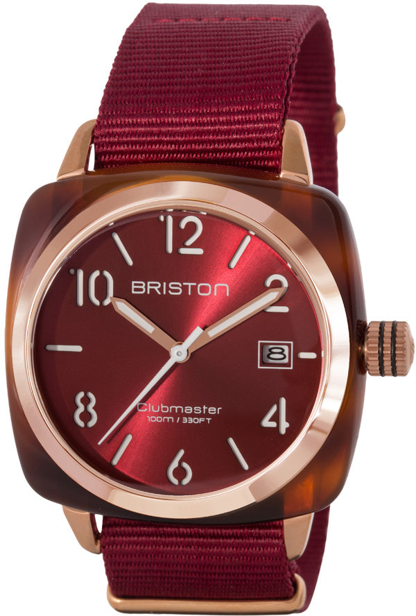 Briston Watch Clubmaster Classic HMS Date 15240.PRA.T.8.NBDX Image 1