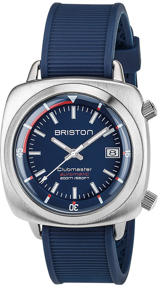 Briston Watch Clubmaster Diver Brushed Steel 17642.S.D.15.RNB Image 1